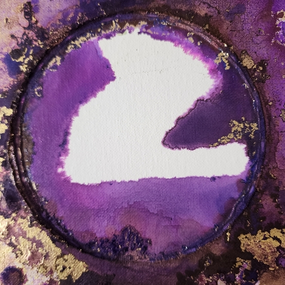 HANDCRAFTED Abstract Painting HANDPAINTED Wall Art Decor HANDMADE Artwork - Picture 9 of 17